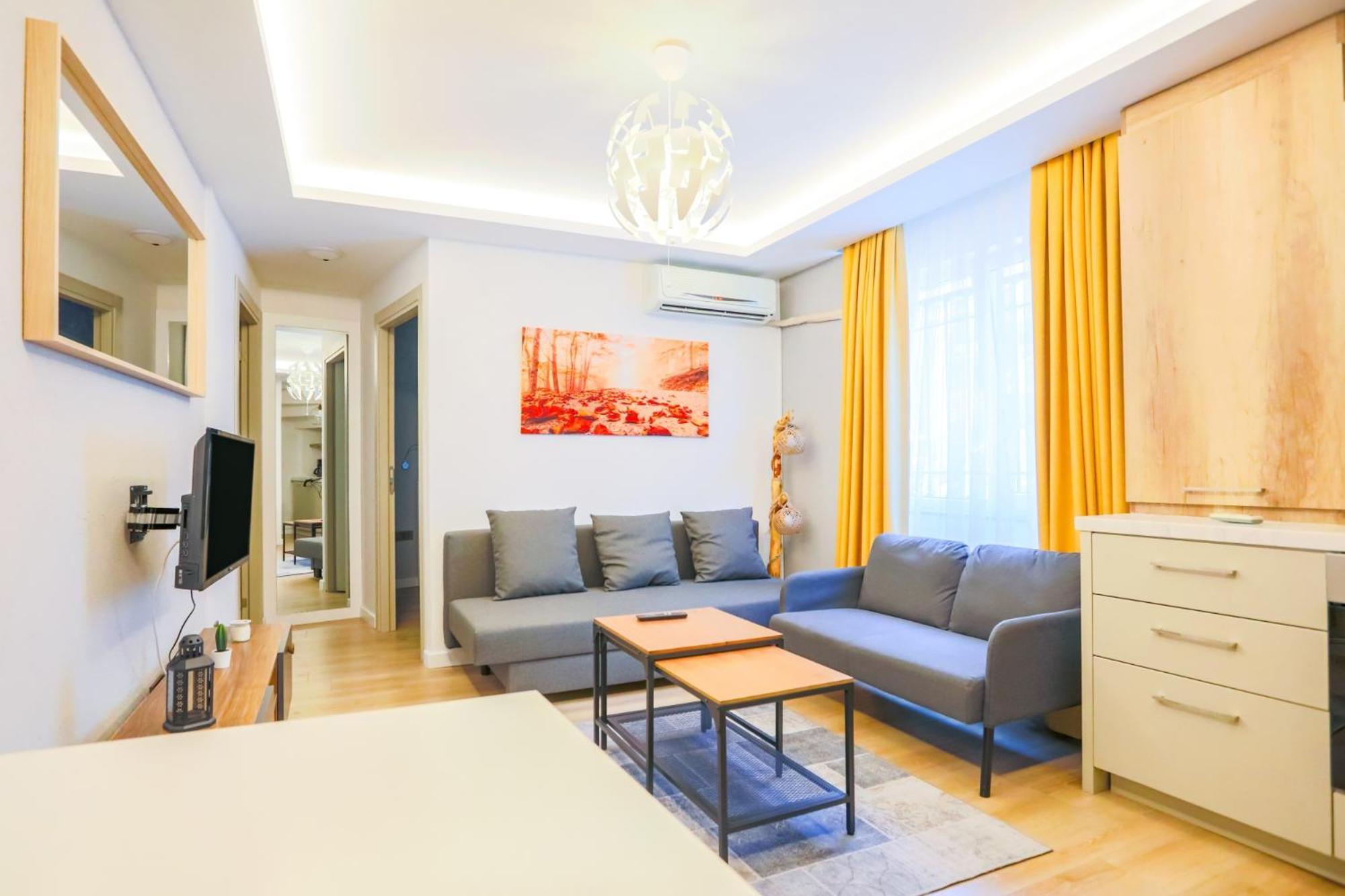Апартаменты Delightful Flat 500 M To Uskudar Ferry Station Стамбул Экстерьер фото