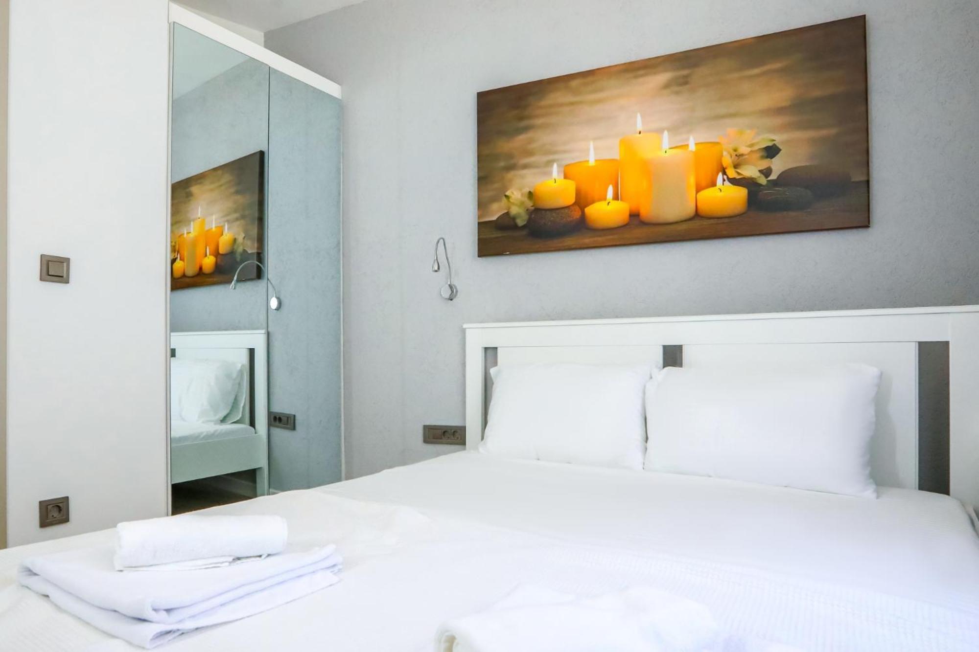 Апартаменты Delightful Flat 500 M To Uskudar Ferry Station Стамбул Экстерьер фото