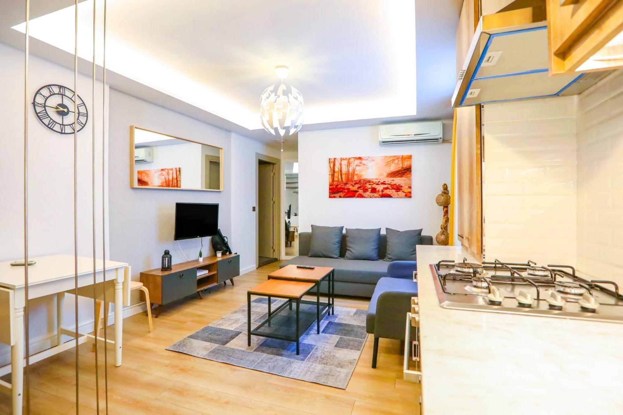 Апартаменты Delightful Flat 500 M To Uskudar Ferry Station Стамбул Экстерьер фото