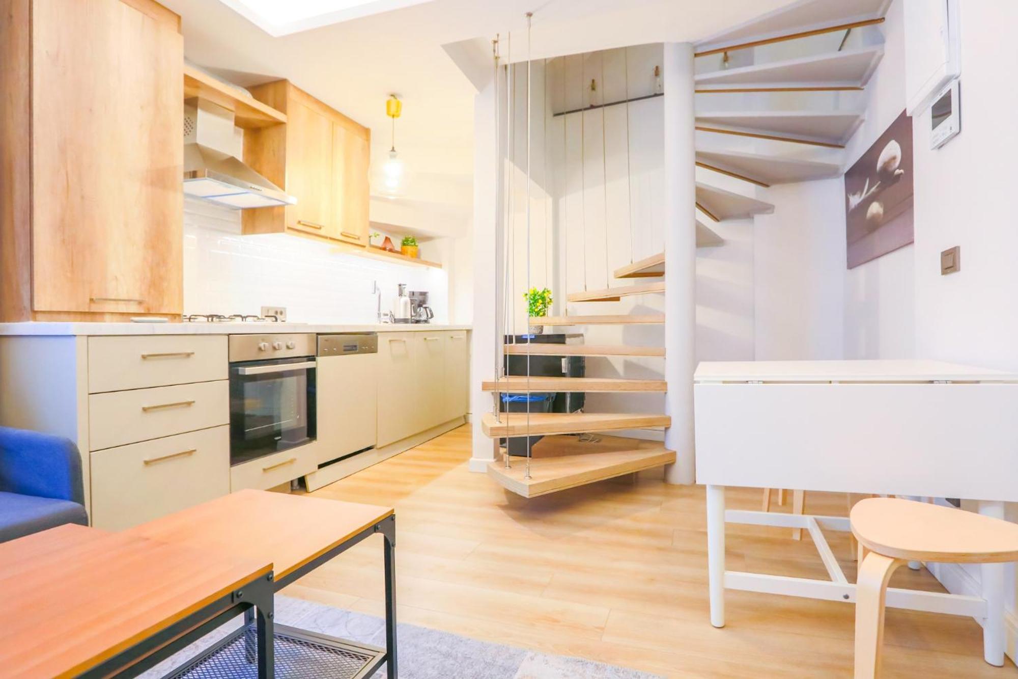 Апартаменты Delightful Flat 500 M To Uskudar Ferry Station Стамбул Экстерьер фото